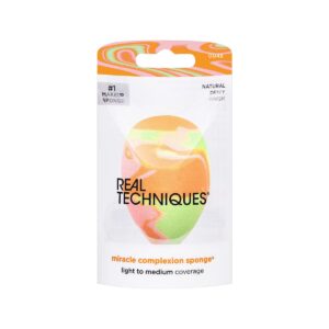 Real Techniques Orange Swirl Miracle Complexion Sponge إسفنجة البشرة المعجزة البرتقالية من ريل تيكنيكس