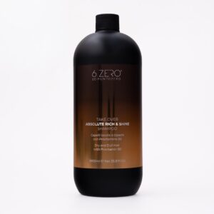 6Zero Take Over Absolute Rich & Shine Shampoo,1000ml شامبو للشعر الباهت و الجاف