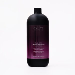 6Zero TAKE OVER PROTECTIVE COLOR Shampoo for coloured hair, 1000ml شامبو للشعر المصبوغ