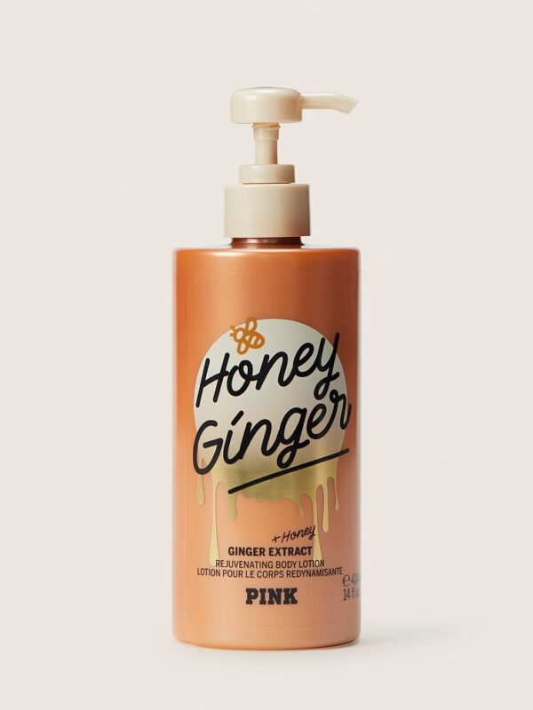 Victoria’s secret pink Honey Ginger Lotion,414ml فكتوريا سيكرت لوشن الجسم