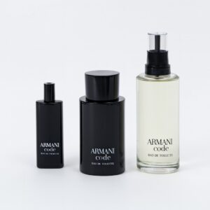 ARMANI CODE EAU DE TOILETTE REFILLABLE GIFT SET ارماني كود سيت هدايا للرجال
