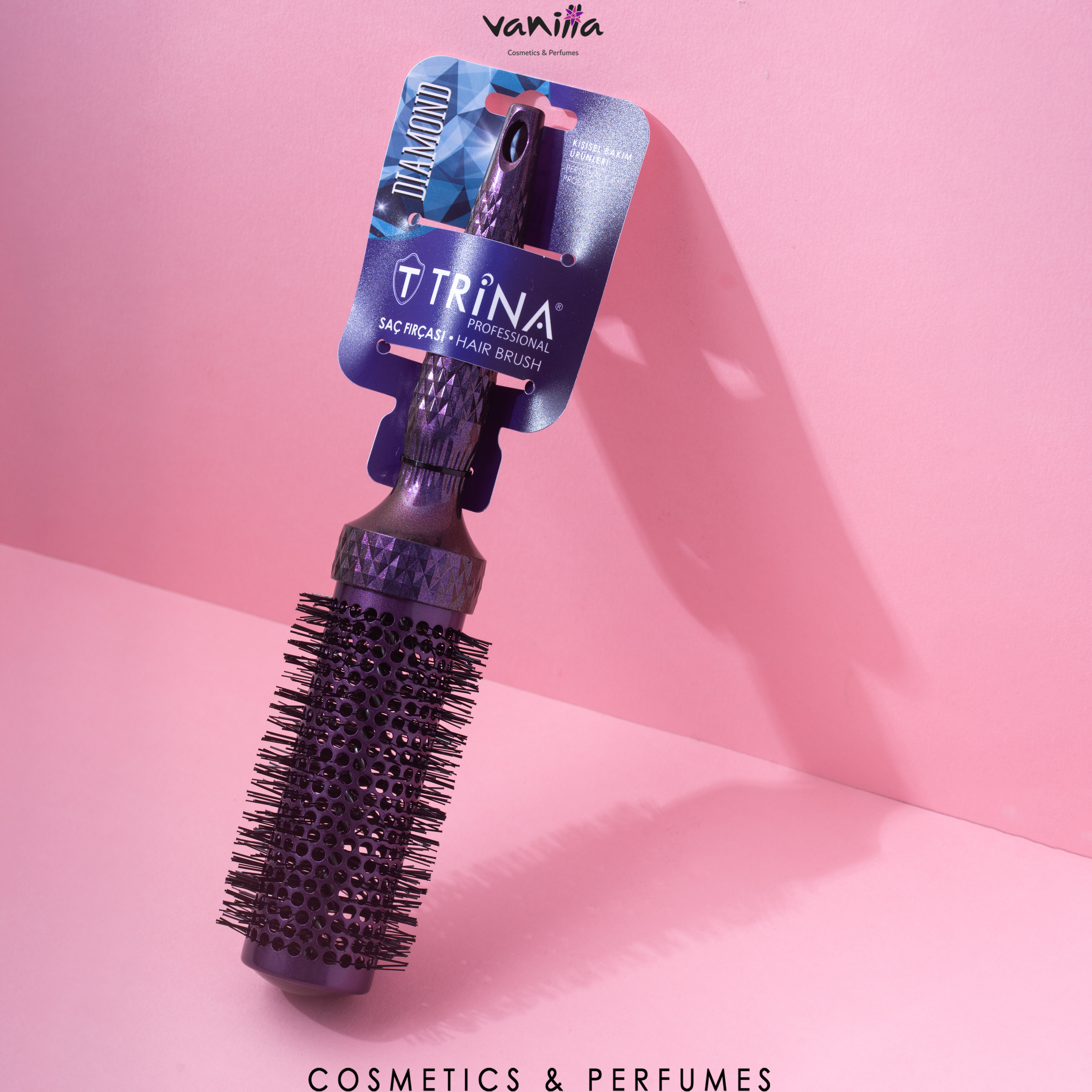 Trina Hair Brush DIAMOND-003, ترينا فرشاة تصفيف الشعر بالحجم الكبير