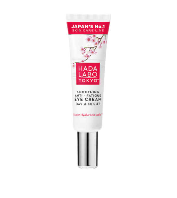 Hada Labo Tokyo Smoothing Anti-Fatigue Eye Cream Day & Night هادا لابو طوكيو كريم تنعيم مضاد للتعب للعين ليلاً ونهارًا