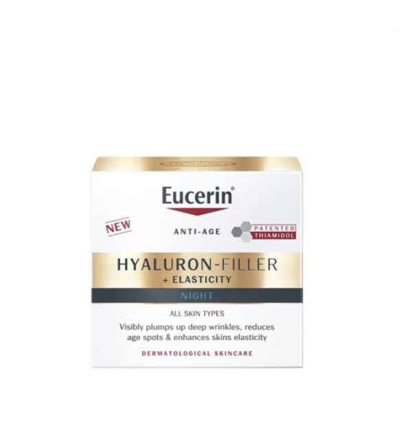 Eucerin Eucerin Hyaluron-Filler + Elasticity Night 50ml يوسيرين كريم ليلي مضاد للشيخوخة