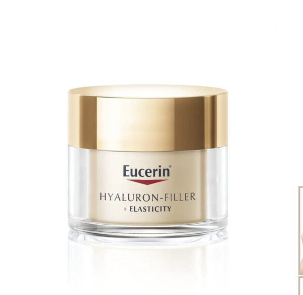 Eucerin Hyaluron-Filler + Elasticity Day SPF 15/50ml يوسيرين كريم نهاري مضاد للشيخوخة مع عامل حماية من الشمس spf15