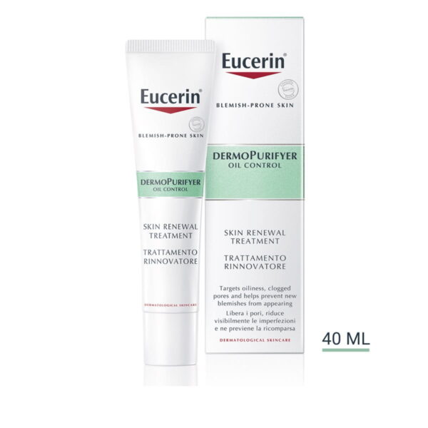 Eucerin DermoPurifyer Skin Renewal Treatment 40ml,يوسرين كريم تجديد البشرة