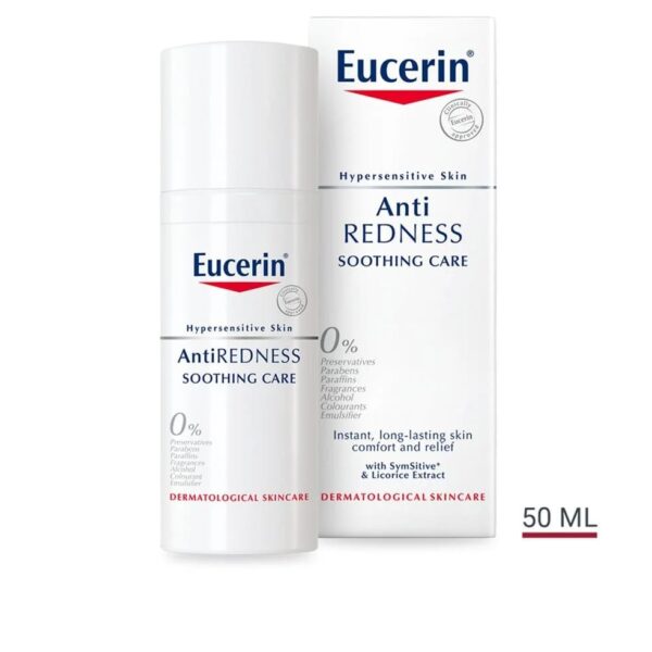 Eucerin AntiREDNESS Soothing Care,50ml يوسرين كريم معالج لأحمرار البشرة