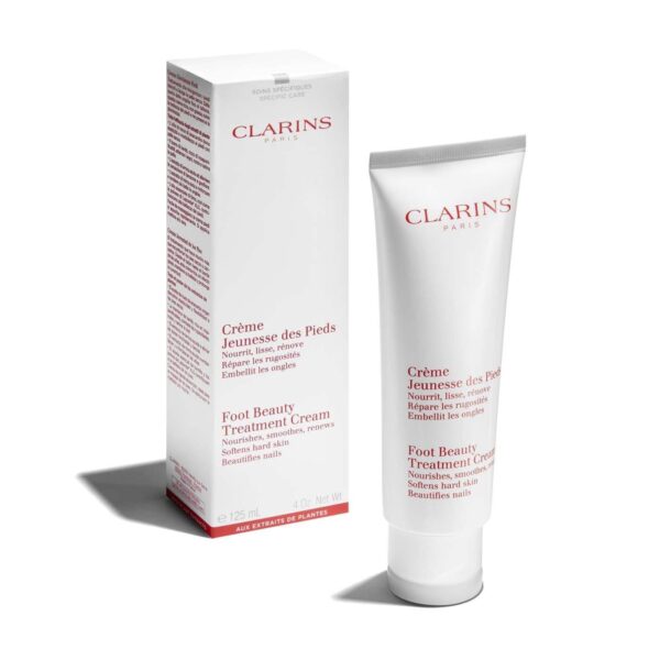 Clarins Foot Beauty Moisturizing Treatment Cream,125ml كلارنس معالج للأقدام