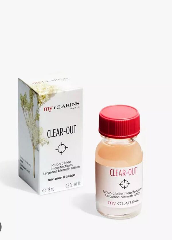 Clarins CLEAR-OUT targeted blemish lotion,13ml كلارنس محلول تجفيف الحبوب