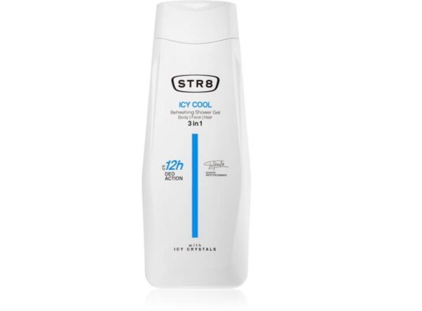 STR8 Icy Cool shower gel for men جل استحمام رجالي