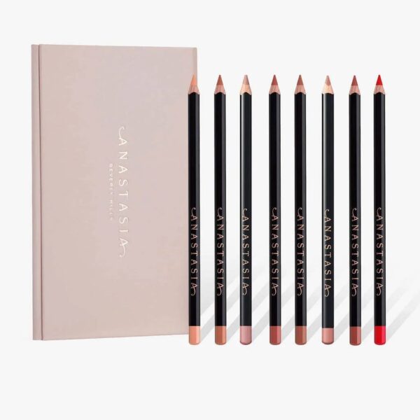 Anastasia NEW Deluxe Mini Lip Liner Set, انستازيا سيت محدد شفاه ميني