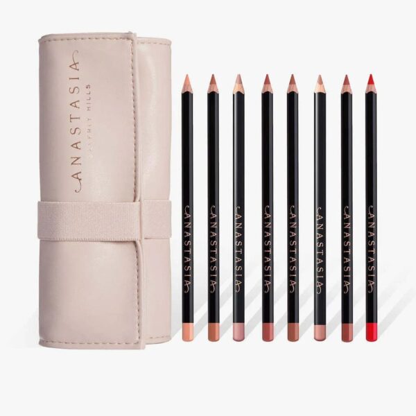 Anastasia NEW Deluxe Mini Lip Liner Set, انستازيا سيت محدد شفاه ميني