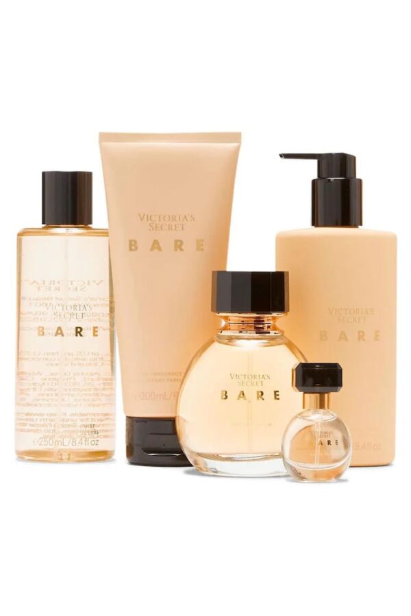 Victoria's Secret Bare Eau de Parfum 5 Piece Gift Set, فكتوريا سيكرت بكج هدايا للنساء