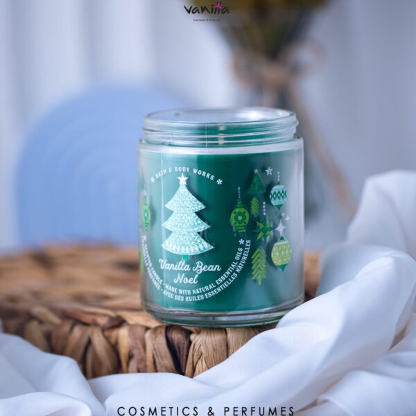 Bath & Body Works, Vanilla Bean Noel 1-Wick Candle, شموع معطرة