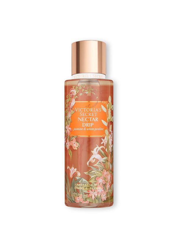 VICTORIA'S SECRET NECTAR DRIP jasmine & white praline BODY MIST250ml فيكتوريا سيكرت مست للجسم