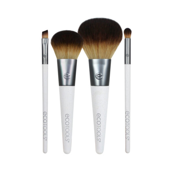 Ecotools On-The-Go Style Makeup Brush Kit مجموعة فرش للوجه