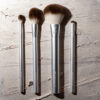 Ecotools Precious Metals Cheek + Eye Highlight Makeup Brush Set- مجموعة فرش للوجه والعيون - Image 3