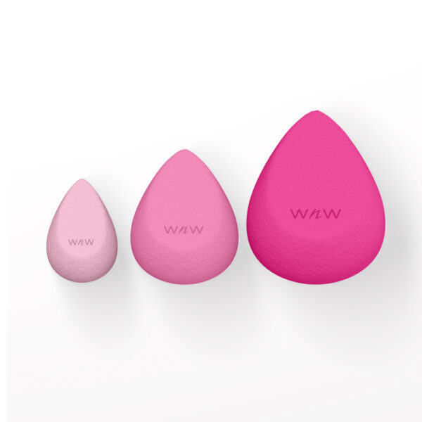 WET N WILD POWER TRIO 3-PIECE MAKEUP SPONGE SET سيت الاسفنجة الثلاثي من ويت اند وايلد