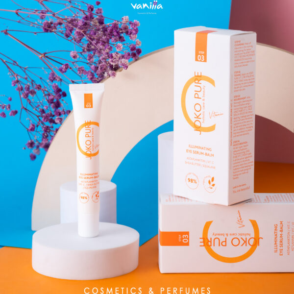 JOKO PURE VITAMIN C STEP 3: ILLUMINATING EYE SERUM-BALM سيروم العين بالفايتمن سي و زبدة الشيا