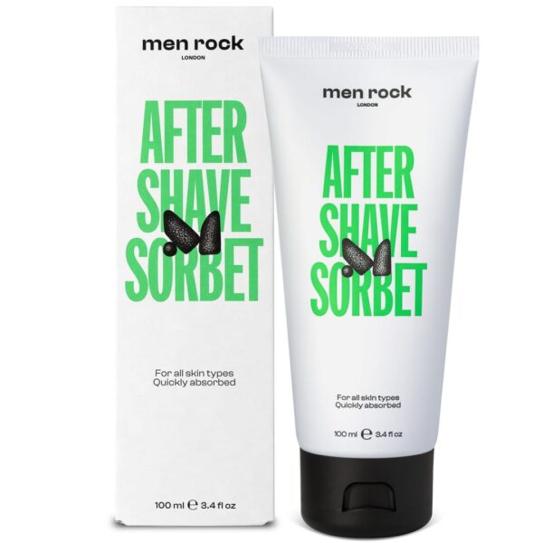 MEN ROCK AFTER SHAVE SORBET,100ml كريم بعد الحلاقة للرجال