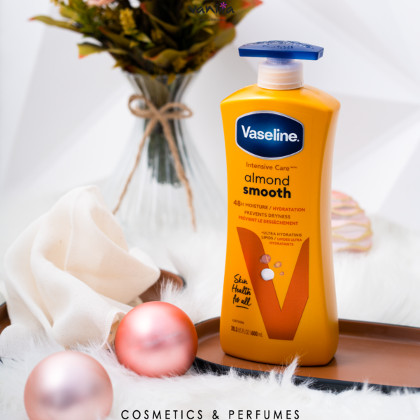 Vaseline Intensive Care almond Body Lotion,600ml فازلين لوشن ترطيب الجسم