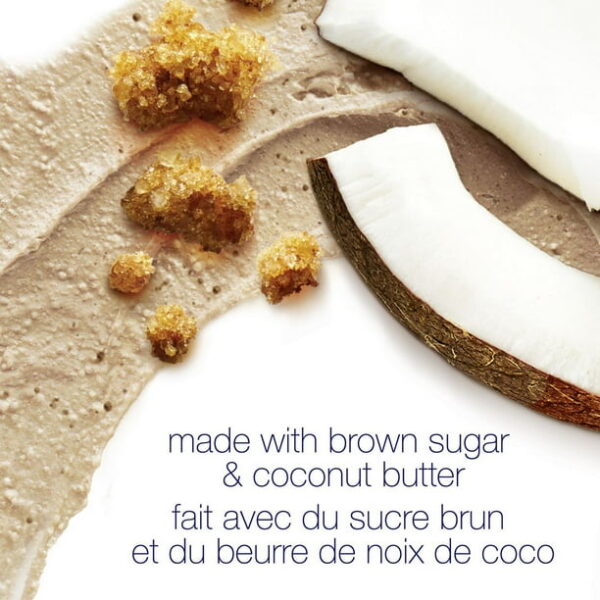 Dove Brown Sugar & Coconut Butter Exfoliating Body Polish, 298g دوف مقشر جسم بالسكر البني و جوز الهند