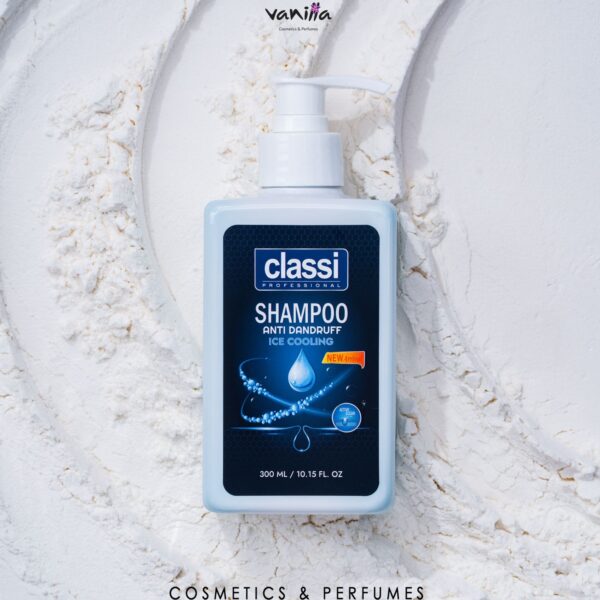 Classi Anti-Dandruff Ice Cooling Shampoo,300ml كلاسي شامبو مضاد للقشرة