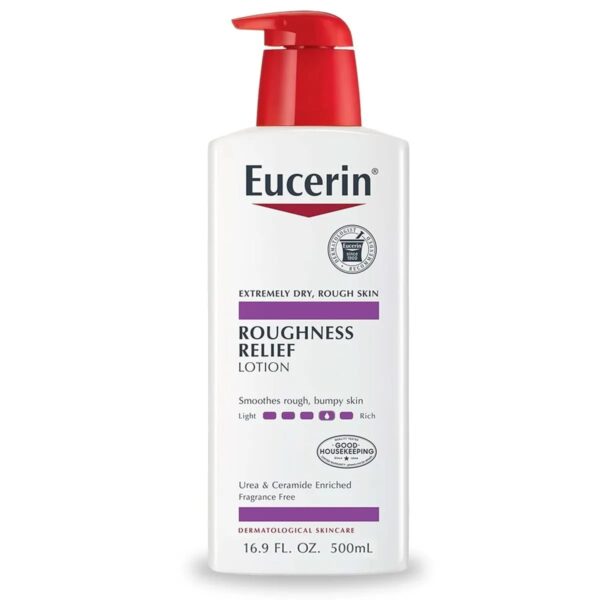 Eucerin Roughness Relief Lotion Extremely Dry Rough Skin,500ml يوسرين مرطب جسم للبشرة الجافة جدا و الخشنة