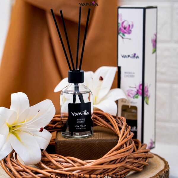 Vanilla air freshener with Magnolia cherry,110ml معطر جو بالكرز من فانيلا