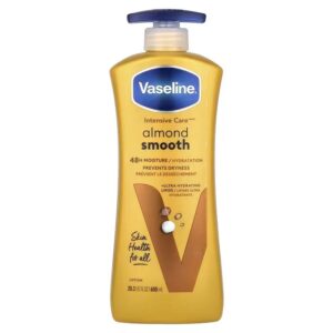 VASELINE Intensive Care almond Body Lotion 600ml فازلين لوشن ترطيب الجسم