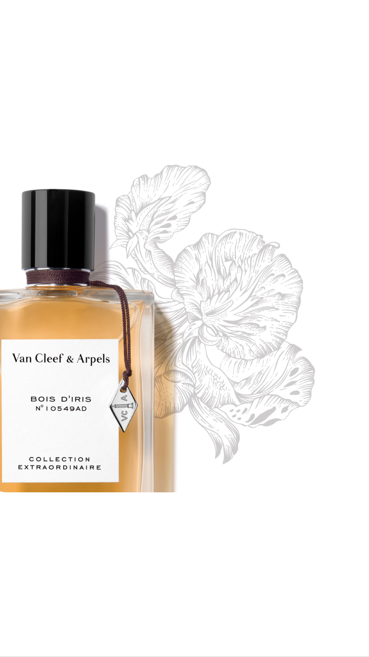 VAN CLEEF & ARPELS Bois D'iris Women's Eau de Parfum75ml فان كليف عطر للنساء - Image 2