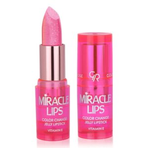 GOLDEN ROSE  Miracle Lips Color Change Jelly Lipstick أحمر شفاه سحري متغير اللون
