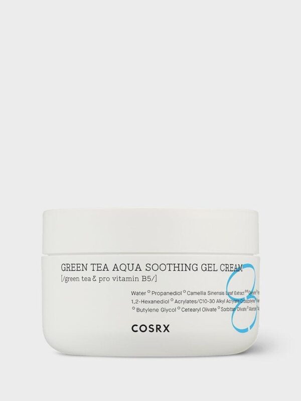 Cosrx Hydrium Green Tea Aqua Soothing Gel Cream,50ml كوزركس جل تنعيم البشرة بالشاي الاخضر