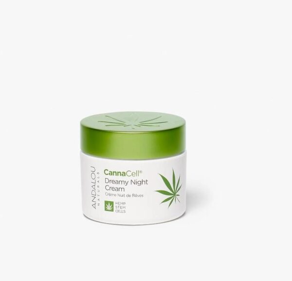 Andalou Naturals CannaCell Dreamy Night Cream,50g أندالو ناتشورالز كريم ترطيب ليلي لكل أنواع البشرة