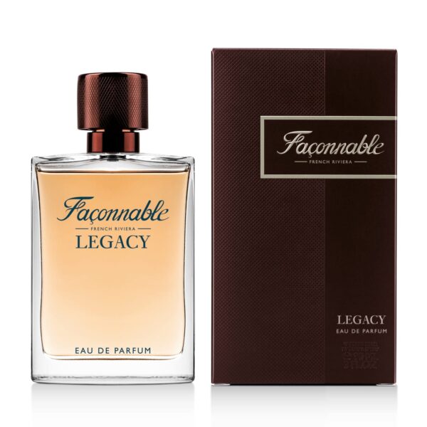 Faconnable Legacy Men's Eau de Parfum,90ml فاسونابل عطر شرقي خشبي للرجال