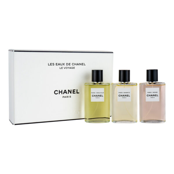 Chanel Les Eaux de Chanel Le Voyage 3 Piece Gift شانيل بكج عطور ثلاثي