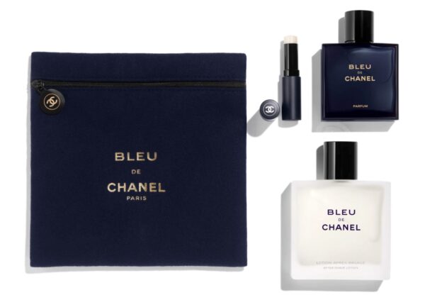 Chanel BLEU DE CHANEL gift set مجموعة هدايا فخمة للرجال