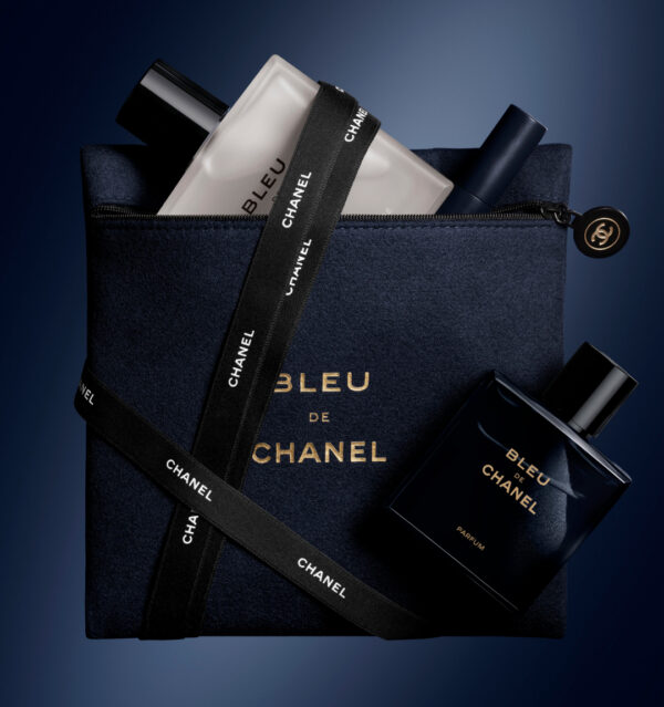 Chanel BLEU DE CHANEL gift set مجموعة هدايا فخمة للرجال