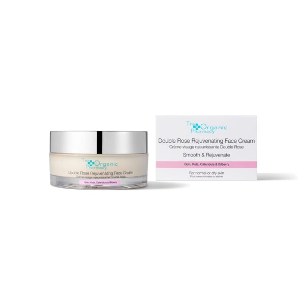 The Organic Pharmacy Double Rose Rejuvenating Face Cream,50ml اوركانك فارمسي كريم تجديد البشرة