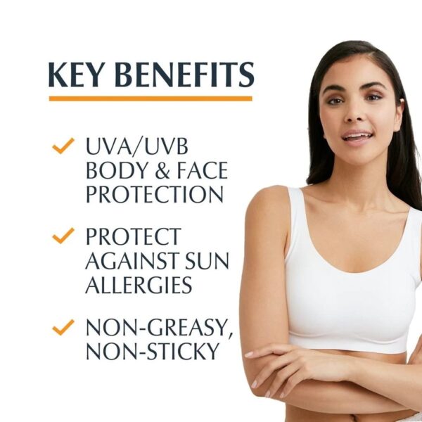 Eucerin Sun Body Allergy Protect Gel-Cream SPF 50+, 150ml يوسرين واقي شمس للجسم و الوجه