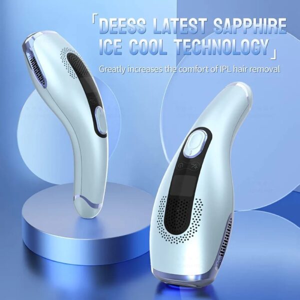 DEESS Laser Hair Removal with Freezing Point Sapphire Cooling, جهاز ليزر بارد لأزالة الشعر