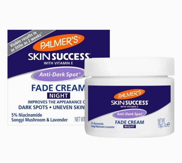 palmer's Anti-Dark Spot Night Fade Cream,75ml بالمرز كريم ليلي لمكافحة التصبغات لكل انواع البشرة