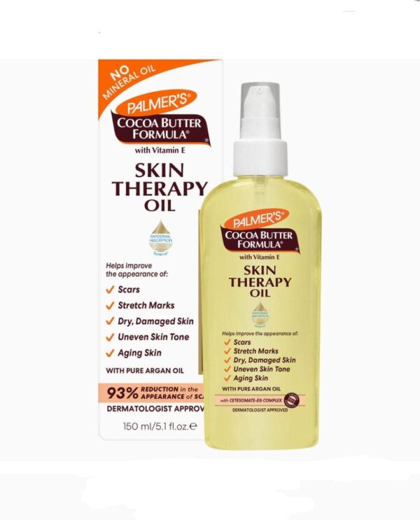 Palmer's Cocoa Butter Formula Skin Therapy Moisturizing Body Oil with Vitamin E,,150ml بالمرز زيت جسم للترطيب بزبدة الكاكاو و فيتامين اي