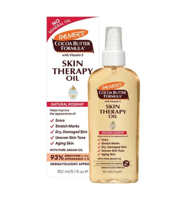 Palmer's Cocoa Butter Formula Skin Therapy Oil Rosehip Fragrance,150ml بالمرز زيت للجسم بزبدة الكاكاو