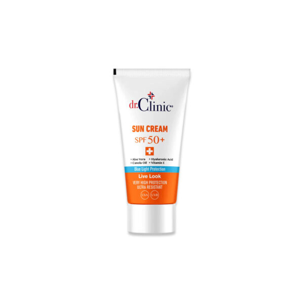 DR.Clinic Sun Cream 50+ Spf دكتور كلنك واقي شمس للبشرة