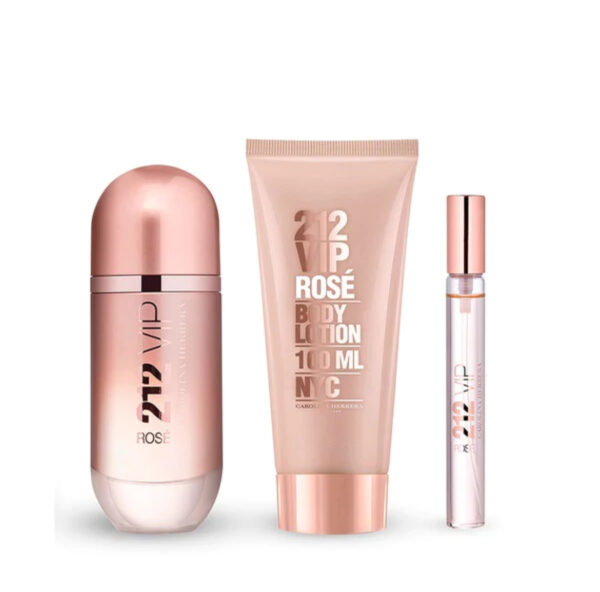 Carolina Herrera Set 212 VIP Rosé Eau de parfum كارولينا هيريرا تو وان تو روز سيت للنساء