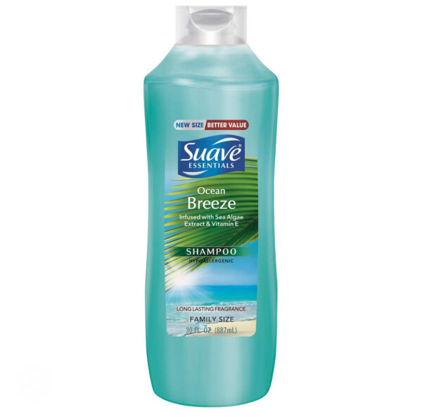 Suave Essentials Shampoo Ocean Breeze 887ml سواف شامبو نسيم المحيط