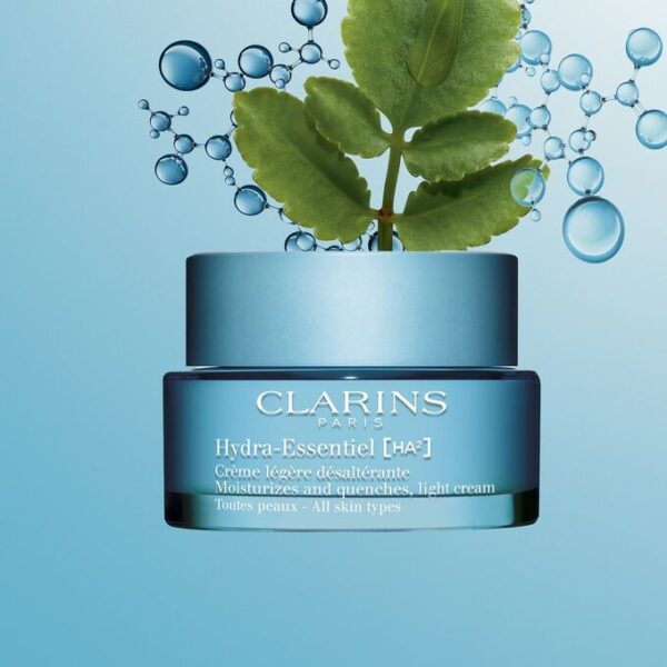 CLARINS Hydra-Essentiel [HA²] Light Cream All Skin Type مرطب خفيف للبشرة لجميع أنواع البشرة