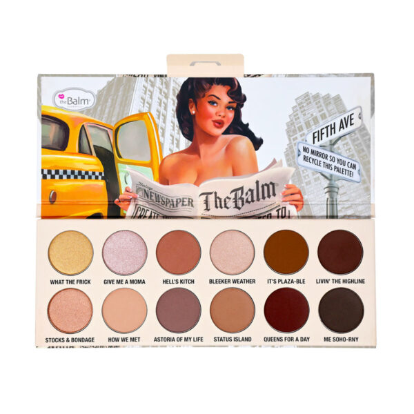 THEBALM Ms. Nude York ™ Palette ذا بالم باليت ظلال عيون