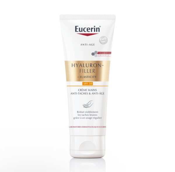 EUCERIN Hyaluron-Filler + Elasticity Anti-Dark Spot & Anti-Aging Hand Cream كريم لليدين مضاد للبقع الداكنة ومضاد للشيخوخة